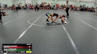 80 lbs Round 2 (8 Team) - Daewon Nguyen, Rebellion vs Evan Altshuler, Warhawks Wrestling