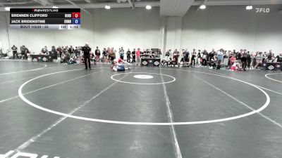 65 lbs Cons. Round 3 - Brennen Clifford, Union County High School Wrestling vs Jack Bridenstine, Coon Rapids Mat Bandits Wrestling Club