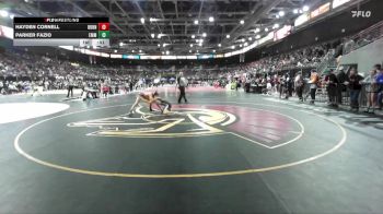 126 lbs Cons. Round 2 - Parker Fazio, Emmett vs Hayden Cornell, Burns