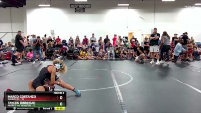 80 lbs Round 3 (6 Team) - Marco Costanzo, Validus WC vs Taycen Birkhead, Moser`s Mat Monsters