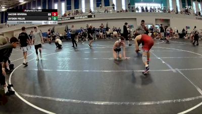 120 lbs Cons. Semi - Ayden Felix, Camden Outsiders vs Jacob Rivera, Westside Wc