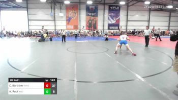 170 lbs Rr Rnd 1 - Cole Bartram, Team Nauman Silver Fox vs Kyus Root, Patton Trained Blue