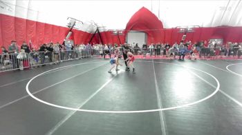 86 lbs Champ. Round 1 - Maximilian Kirsch, Badger Youth Wrestling Club vs Graham Hemmersbach, SHED Wrestling