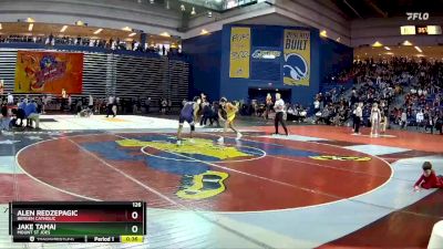 126 lbs Cons. Round 1 - Alen Redzepagic, Bergen Catholic vs Jake Tamai, Mount St Joes