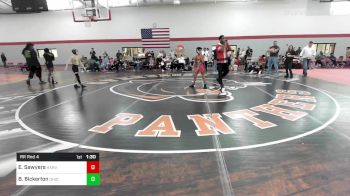 70 lbs Rr Rnd 4 - Elijah Sawyers, Harvey Twisters vs Brandon Bickerton, Ohio Rampage