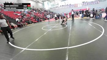 144 lbs Quarterfinal - Adriel Molina, El Paso Parkland vs Ares Arredondo, El Paso Austin