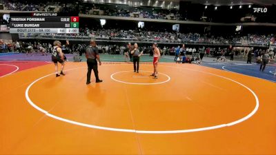 6A 150 lbs Quarterfinal - Luke Burgar, Southlake Carroll vs Tristan Forsman, Houston Clear Lake