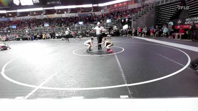 63.9-68.8 lbs Round Of 16 - Alaina Gilbert, Elevate vs Brooklynn White, Turner Youth Wrestling