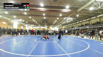 120 lbs Consi Of 4 - Jan Arnaus, Narragansett vs Melvin Hernandez, East Providence