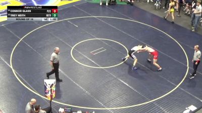 132 lbs Round Of 16 - Connor Glass, Peters Twp vs Trey Neith, Notre Dame Green Pond