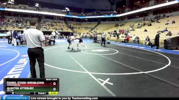 165 Class 3 lbs Cons. Round 3 - Quinten Attebury, Belton vs Daniel Stark-Wroblewski, Warrensburg