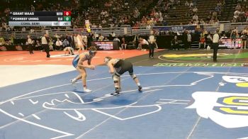 Cons. Semi - Grant Maas, Wayne vs Forrest Uhing, Blair