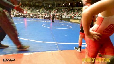85 lbs Consi Of 4 - Berringer (Berry) Robbins, Greater Heights Wrestling vs Tyler Nowicki, Howe Wrestling School