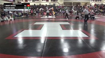 145 lbs Cons. Round 2 - Grady Woods, Williamsburg vs Kaylie Havig, Osage