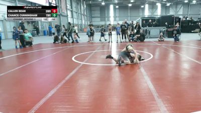 67-69 lbs Champ. Round 1 - Chance Cunningham, Takedown Express Wrestling Club vs Callen Bean, Sherwood Wrestling