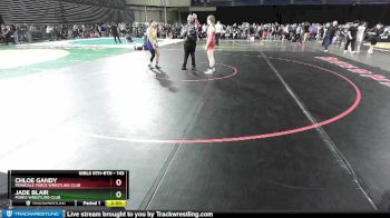 143 lbs Semifinal - Jade Blair, Forks Wrestling Club vs Chloe Gandy, Ferndale Force Wrestling Club