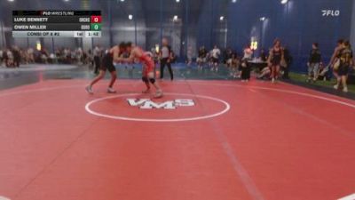 165 lbs Consi Of 8 #2 - Luke Bennett, Orchard South WC vs Owen Miller, Duro Wrestling Club