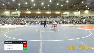 115 lbs Semifinal - Cynthia Meza, Calaveras vs Devin Silva, Roughrider Wrestling Club