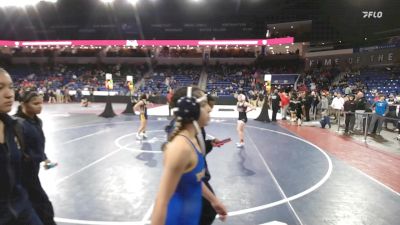 120 lbs Round Of 16 - Emily Golini, Northbridge vs Lauryn Ducharme, Greater Lowell