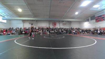 120 lbs Champ. Round 1 - Teagun Samora, Montezuma Cortez vs Micah Bautista, Central Of Grand Junction