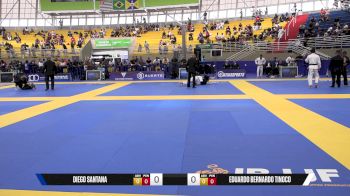 Diego Santana vs Eduardo Bernardo 2025 Brasileiro Jiu-Jitsu IBJJF