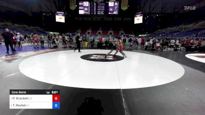 157 lbs Cons-semis - Patrick Brackett, CO vs Tucker Roybal, UT