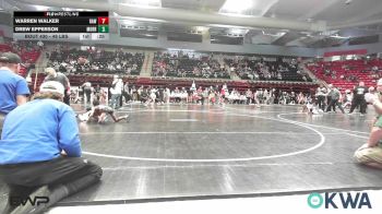 70 lbs Quarterfinal - Gauge Huffman, Northeast Take Down Club vs Demitri Strange, Woodland Wrestling Club