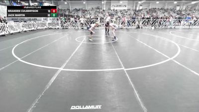 145 lbs Round Of 128 - Branden Culbertson, VA vs Jack Martin, NC