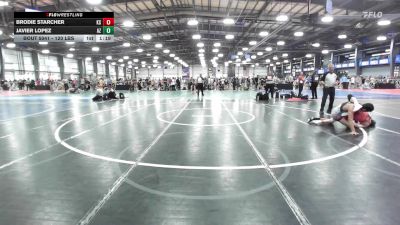 120 lbs Round Of 128 - Brodie Starcher, KS vs Javier Lopez, AZ