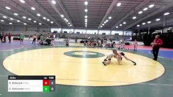 80 lbs Semifinal - Reese Babcock, POWA vs Dominic Schuman, Mat Assassins Black