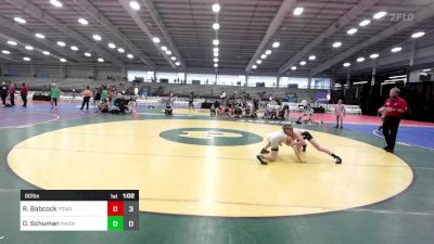 80 lbs Semifinal - Reese Babcock, POWA vs Dominic Schuman, Mat Assassins Black