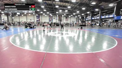 120 lbs Round Of 128 - Marco Futia, NY vs Nick McDaniel, VA