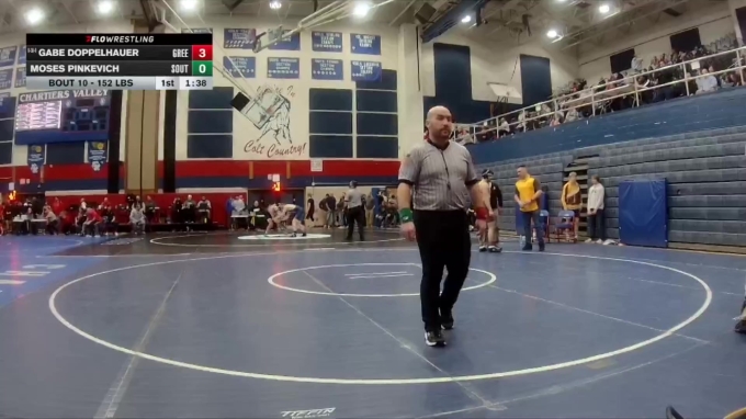 152 lbs Pigtails - Gabe Doppelhauer, Greensburg Salem vs Moses ...