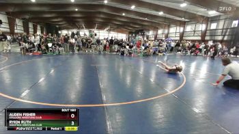 74 lbs Cons. Round 3 - Auden Fisher, Stallions Wrestling Club vs Rykin Ruth, Shootbox Wrestling Club