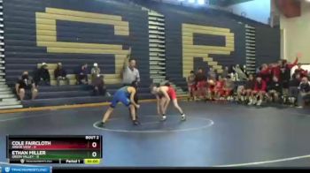 106 lbs Champ Round 1 (16 Team) - Cole Faircloth, Arbor View vs Ethan Miller, Green Valley