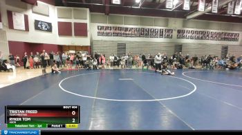 55 lbs Champ. Round 1 - Ryker Tom, Agon vs Tristan Freed, Team Prestige