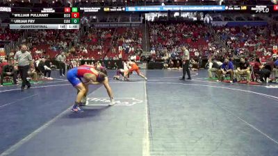 2A-165 lbs Quarterfinal - William Fullhart, Decorah vs Urijah Fry, Clarke