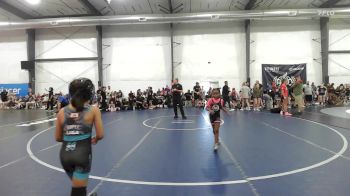 25 lbs Rr Rnd 6 - Madison Gilliam, Maryland Mana - W vs Amia Lopez, Surfside Girls - W