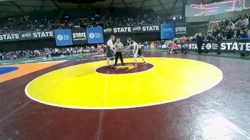 Boys 1B/2B 190 Champ. Round 2 - Connor Bouge, Republic-Curlew vs Ash Hamlin, Friday Harbor