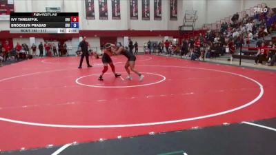 117 lbs 3rd Place Match - Ivy Threatful, Simon Fraser University vs Brooklyn Prasad, Simon Fraser University