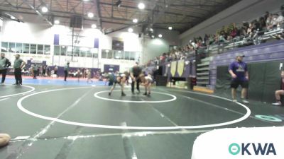 49 lbs Consolation - Sterling Stratton, Bristow Elementary Wrestling Club vs Kane Leyba, Team Tulsa Wrestling Club