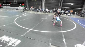 49 lbs Consi Of 4 - Myla Felix, Rby Wc vs Diego Coor, Manu WC