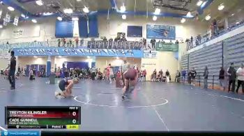 98 lbs Champ. Round 2 - Treyton KIlingler, Teton High School vs Cade Gunnell, Middleton High School