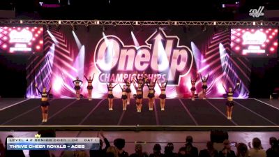 Thrive Cheer Royals - Aces [2026 L4.2 Senior Coed - D2 Day 1] 2026 One Up Arizona Nationals