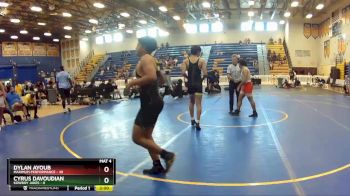 160 lbs Round 2 (8 Team) - Dylan Ayoub, Maximum Performance vs Cyrus Davoudian, Kowboy Jakes