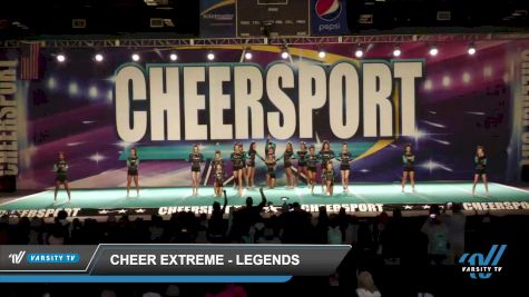 Cheer Extreme - Legends [2022 L4 Junior Day 1] 2022 CHEERSPORT Greensboro State Classic