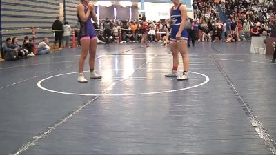 120 lbs 3rd Place Match - Sarah Carpenter, Century High School vs Jazlan Wood, Sugar Salem