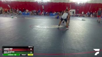 144 lbs Round 2 (4 Team) - Nick Barton, Bartlett vs Jaden Her, Marathon