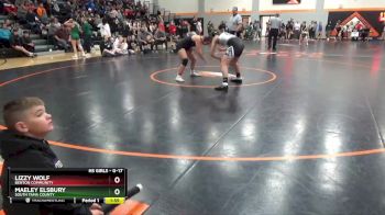 G-17 lbs Round 3 - Lizzy Wolf, Benton Community vs Maeley Elsbury, South Tama County