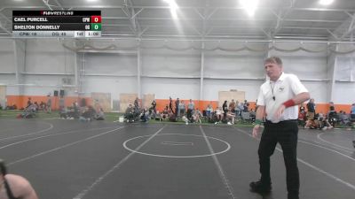 96 lbs Round 4 (8 Team) - Shelton Donnelly, Ohio Gold vs Cael Purcell, CP Wrestling